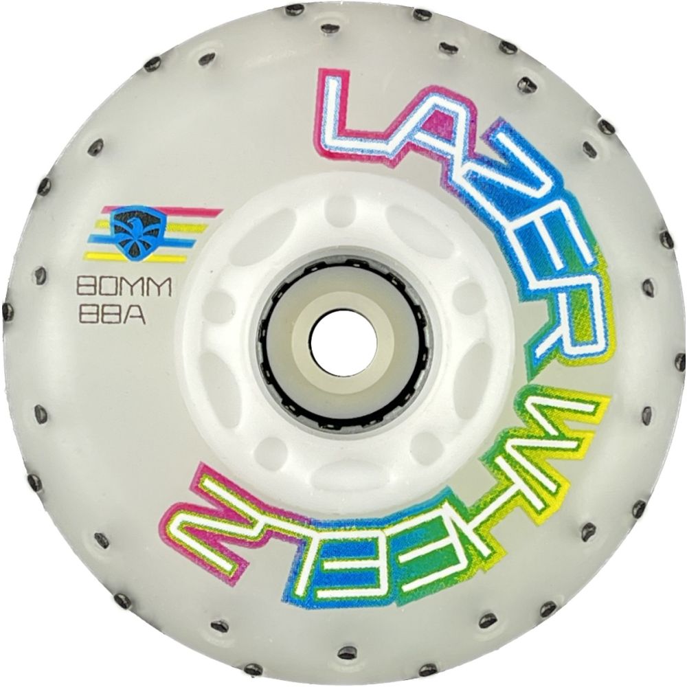 lazerwheel sparks and LED wheel 80mm